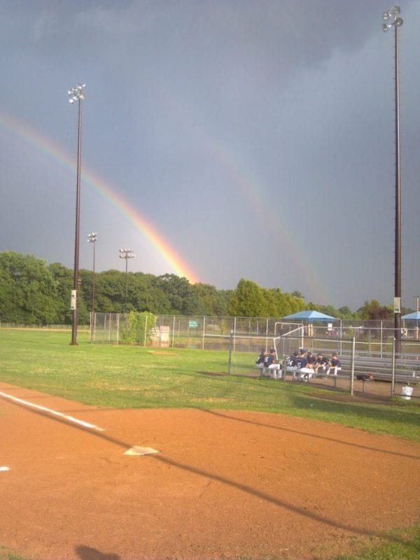 Double Rainbow- From Albemarle Field