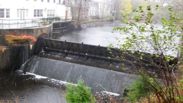 Upper Falls Not Falling Today