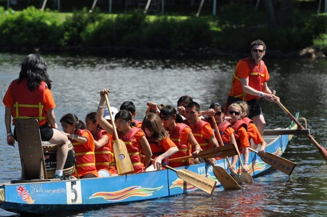 Cheer the Newton Ligers at the 2014 Dragon Boat Festival