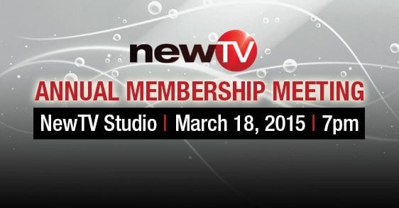 NewTV’s Annual Meeting Wednesday March 18