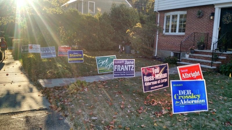 The 2015 Election Sign Competition