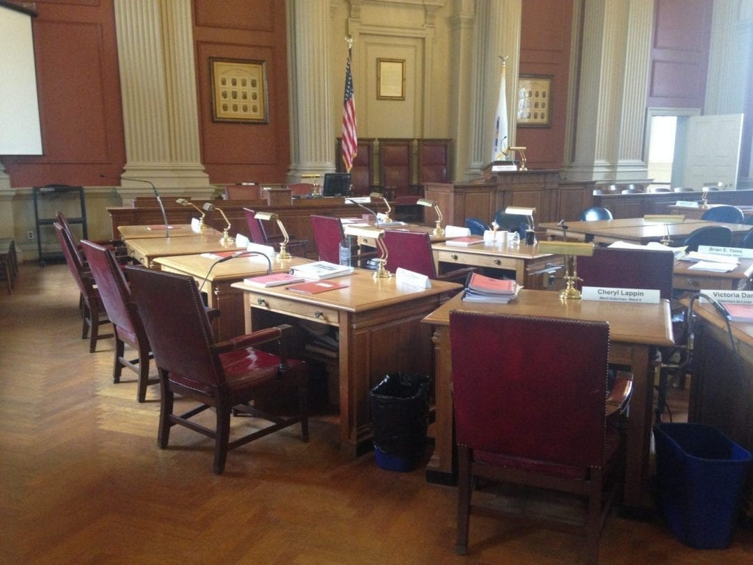 No more aldermen meetings. Ever.