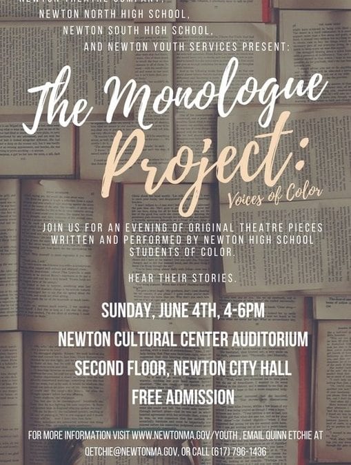 Telling their stories – The Monologue Project: Voices of Color