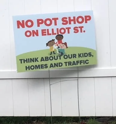 Residents:  Not in our backyards down the street