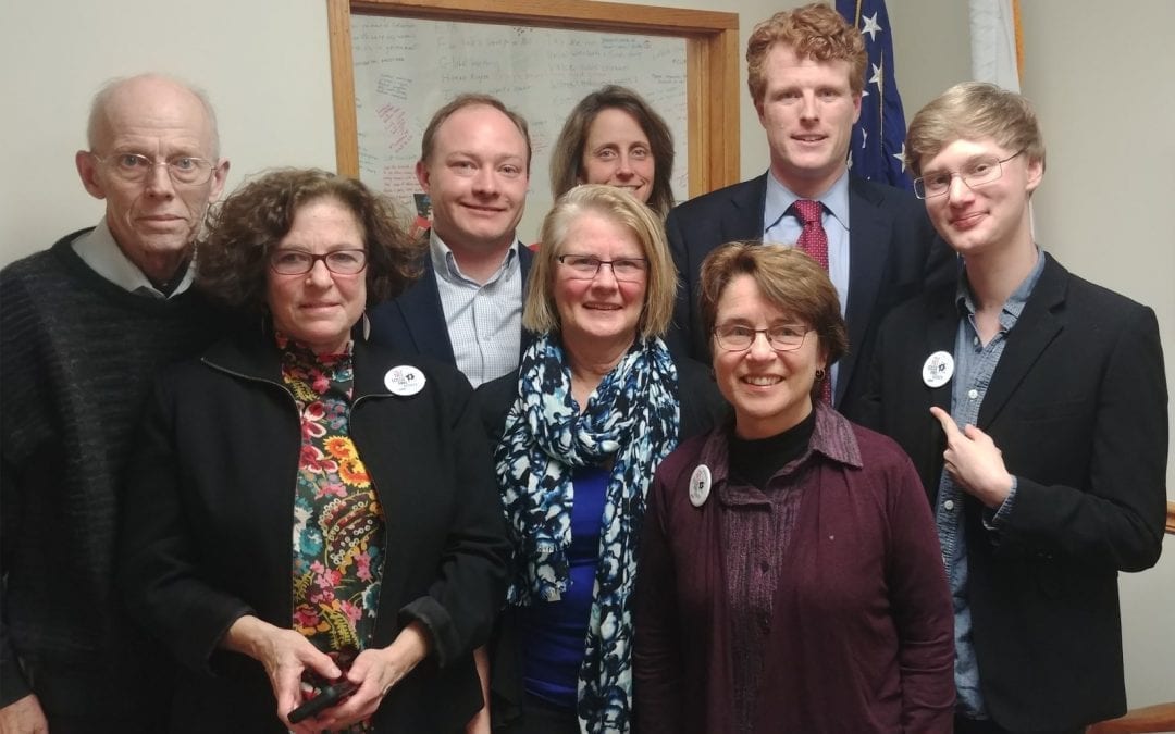 Rep. Kennedy announces support for the Green New Deal