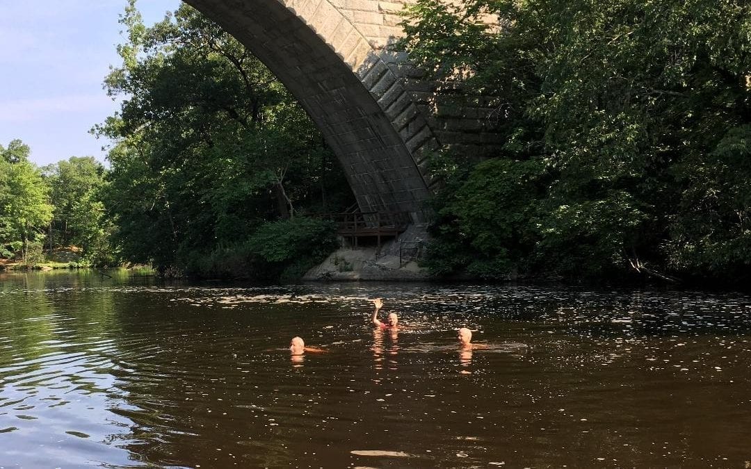 Fun in the sun at Hemlock Gorge Beach