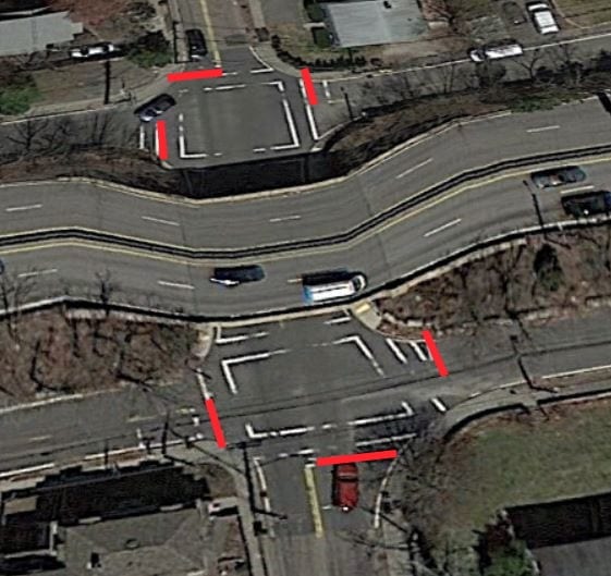 Maybe the strangest intersections in Newton