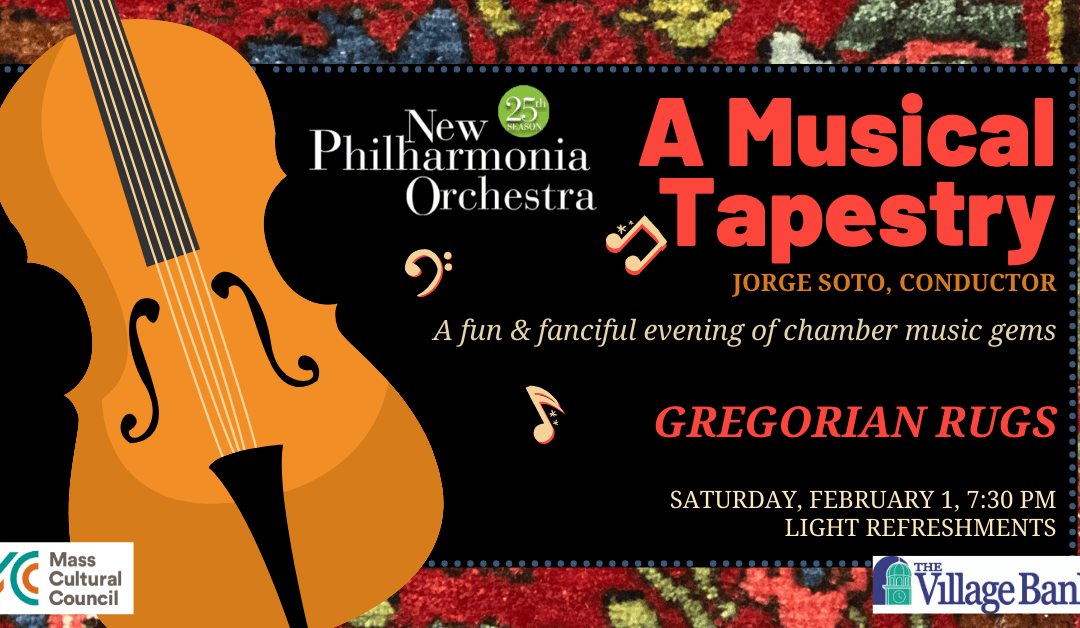 New Philharmonia orchestra at Gregorian Rugs