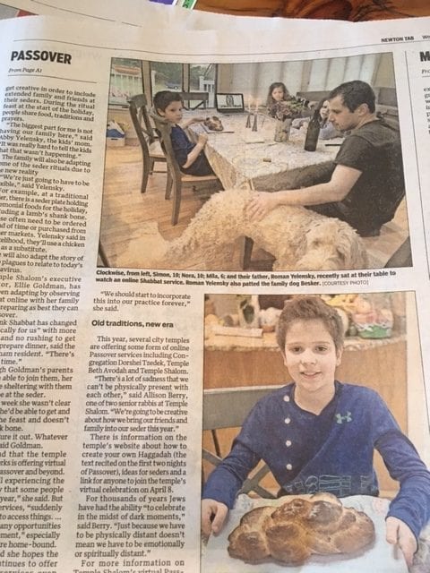 Why is the TAB’s Passover article different from all other Passover articles?