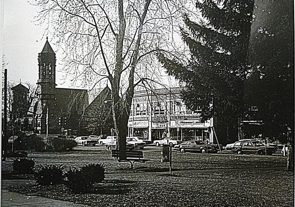 1976 in Newton Center: Where’s the parking lot?