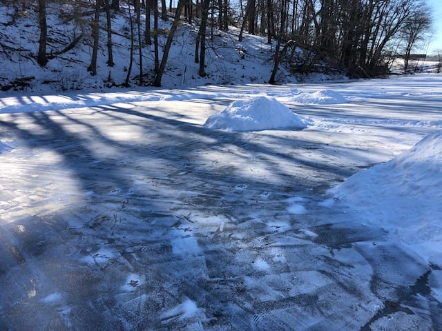 Enjoy Upper Falls’ new skating rink