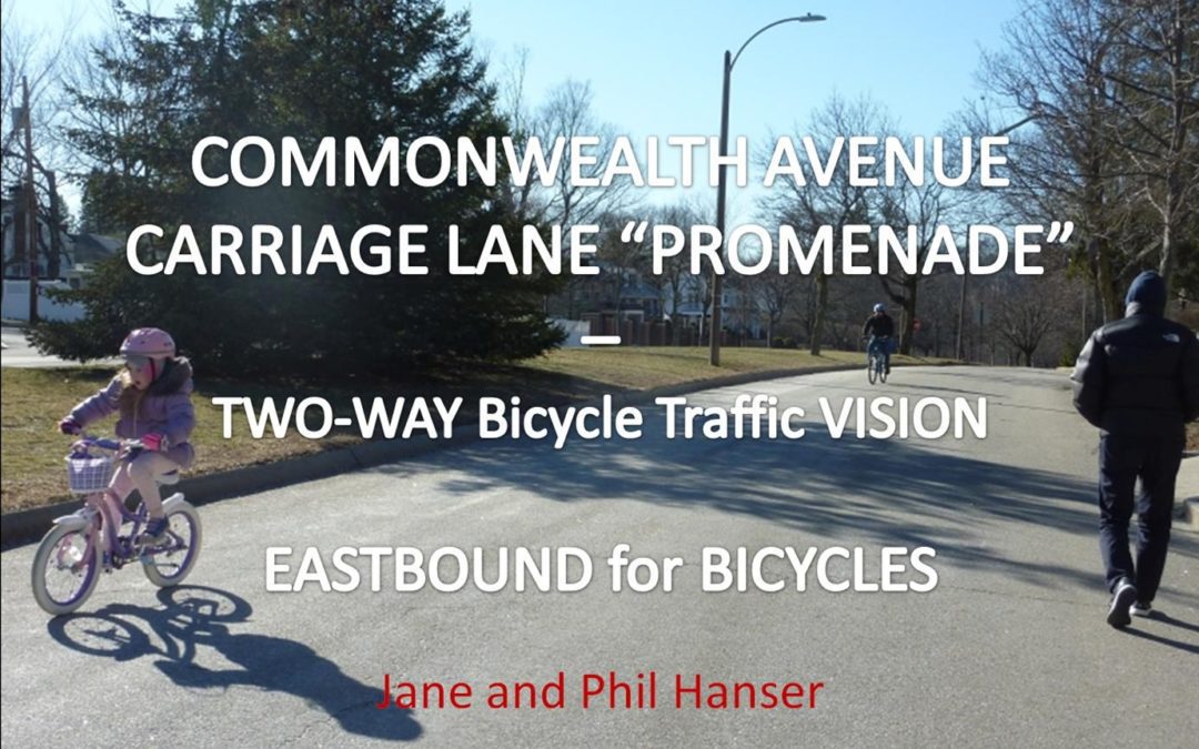 Both ways on the Carriage Lane