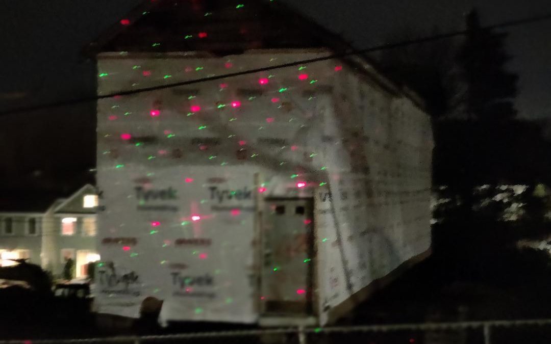 Decorating the neighbor’s house