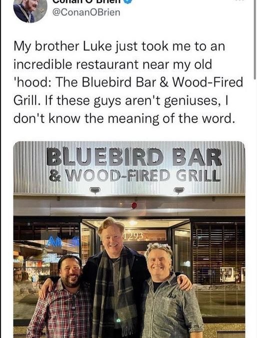 That Brookline guy likes our Newton food